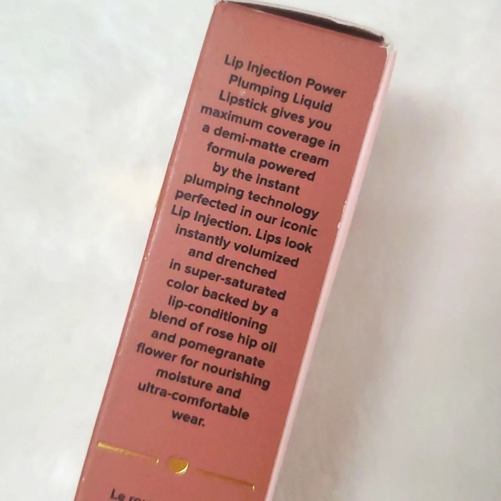 NIB Too Faced Lip Injection Liquid Lipstick Give 'Em Lip
